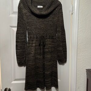 Calvin Klein long sleeve sweater dress